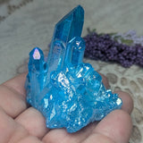 Niobium Aqua Aura Quartz~CRNAAQ05