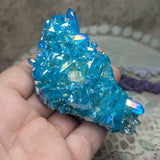 Niobium Aqua Aura Quartz~CRNAAQ09