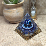 Orgonite Evil Eye Pyramid-CRORGEVE