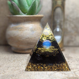 Orgonite Sacred geometry Pyramid-CRORGGEO