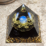 Orgonite Sacred geometry Pyramid-CRORGGEO