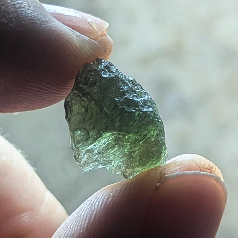 Moldavite Specimen~CRMOLDS8