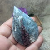 Indicolite & Rubellite "Flame"~CRINRB11