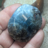 Indicolite & Rubellite Palm Stone~CRINRB02