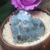 Indicolite & Rubellite Heart~CRINRB05