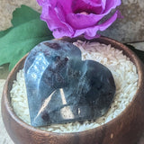 Indicolite & Rubellite Heart~CRINRB06