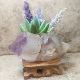 Amethyst Elestial Crystal~CRAMELES1