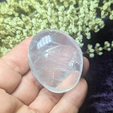 Metamorphosis Quartz Palm Stone~CRMQPS11