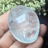 Metamorphosis Quartz Palm Stone~CRMQPS17