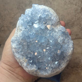 Celestite Geode~CRCELEG4