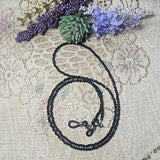 Black Tourmaline Eye Glass Chain~JBTEYECH