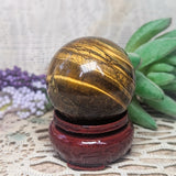 Tiger Eye Sphere~CRTIGSP1