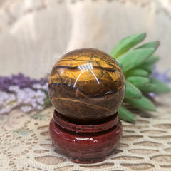 Tiger Eye Sphere~CRTIGSP3