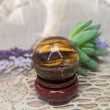 Tiger Eye Sphere~CRTIGSP3