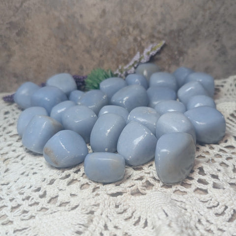 Tumbled Angelite~TUMANGE (Copy)