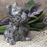 Emberlite French Bull Dog Carving~CREFBULL