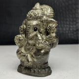 Pyrite Ganesha Carving~CRPYRGAN