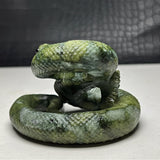 Nephrite Jade Snake Carving~CRNJSNK1