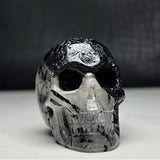 Tourmalinated Quartz Skull~CRTQTZSK