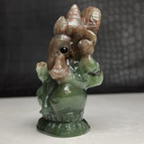 Jade Ganesha Carving~CRJDGAN2