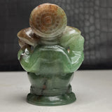 Jade Ganesha Carving~CRJDGAN2