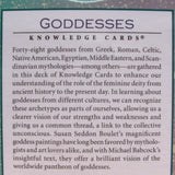 Goddesses Knowledge Cards- Susan Seddon Boulet