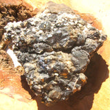 Sphalerite, Pyrite and Quartz CRSPQUP3