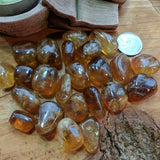 Tumbled Honey Calcite~TUMHYCL
