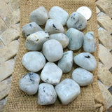 Tumbled Rainbow Moonstone~TUMRMOO