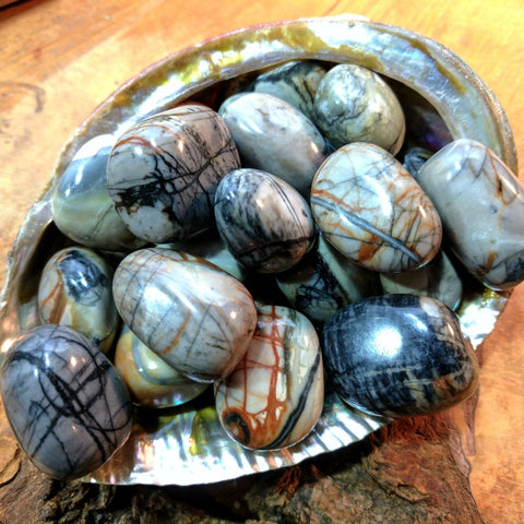 Tumbled Picasso Marble~TUMPICM
