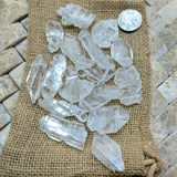 Faden Quartz Crystal Side Drilled Bead CRFQSDBD