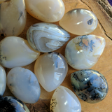 Dendritic Agate Tear Cabachon