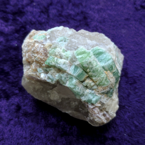 Green Tourmaline Mica Smoky Quartz CRGTMQ08