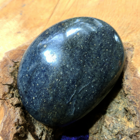 Lazulite Palm Stone~CRLAZPS3