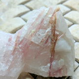 Pink Tourmaline in Quartz specimen~CRTSPTQ7