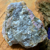 Pink Tourmaline & Lepidolite in Quartz specimen~CRTSPTQ9