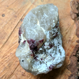 Rubellite (Red Tourmaline) & Albite in Quartz specimen~CRTSPT10