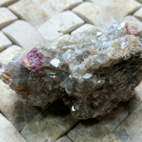 Pink Tourmaline & Lepidolite in Quartz specimen~CRTSPT12