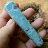 Ruby in Fuchsite Wand~CRRZWD04