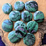 Ruby in Zoisite Worry Stone CRRZWS01