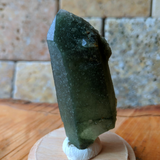 Actinolite In Quartz Crystal~CRACTQ16