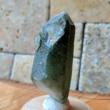 Actinolite In Quartz Crystal~CRACTQ16