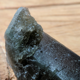 Actinolite In Quartz Crystal~CRACTQ18