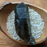 Actinolite In Quartz Crystal~CRACTQ18