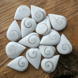 Shell Spiral Cabochon~JCABSHLL