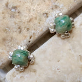 Amazonite Post Earrings~JAMAEAR2