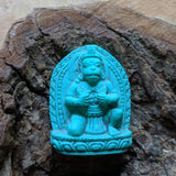 Hanuman Figurine~Turquoise-CTFIGHAN