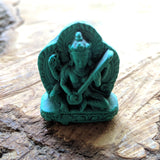 Saraswati Figurine~Turquoise-CTFIGSAR