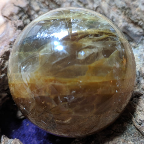 Golden Healer Quartz Sphere~CRGHQS04