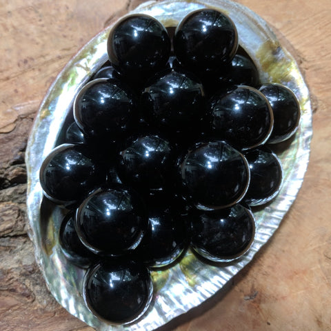 Black Obsidian Sphere-Small~ CRBOBSSM